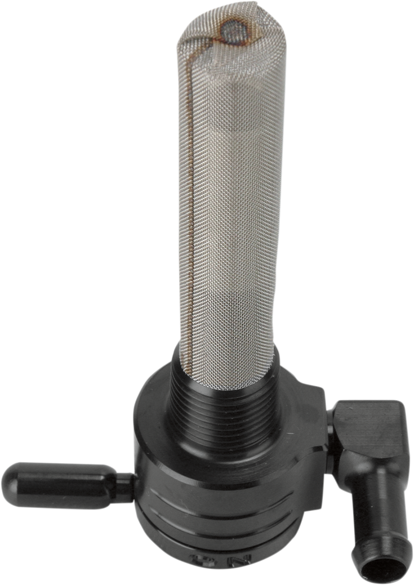 GOLAN PRODUCTS "Click-Slick" Fuel Petcock - Backward - Black - 3/8" NPT