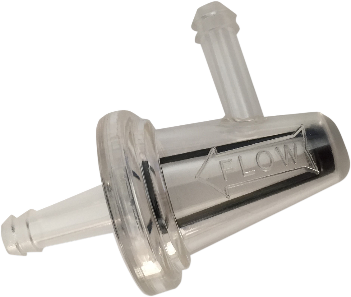 PARTS UNLIMITED Fuel Filters - 6mm - Slim 90 - 20-Pack