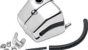 DRAG SPECIALTIES Oil Tank - Chrome - FXR
