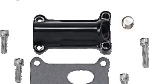 DRAG SPECIALTIES Engine Oil Spout Kit - Black - 99'-01' Touring