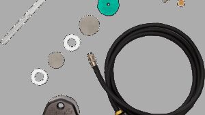 FEULING PARTS Vented Dipstick - Black - Dyna