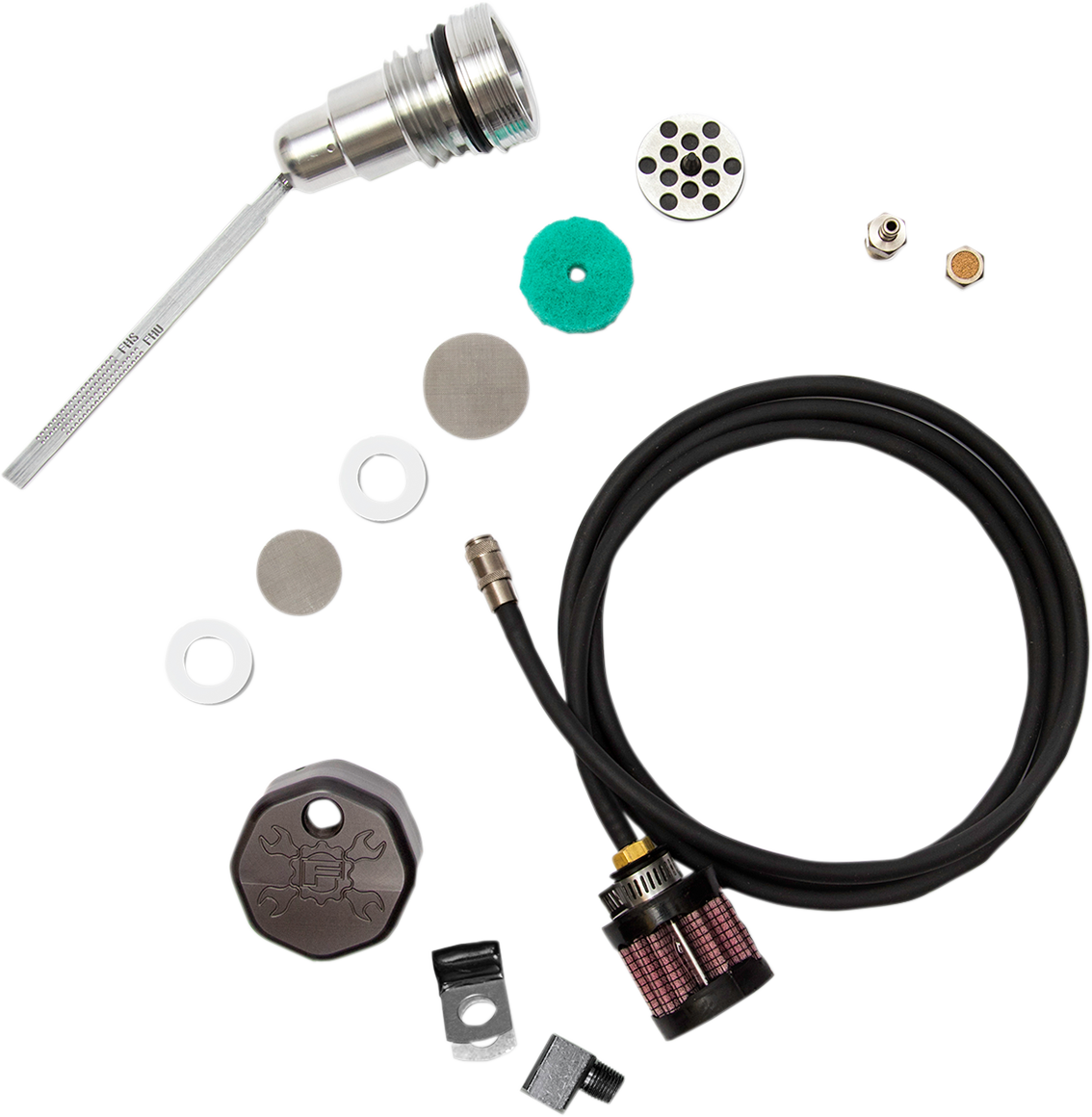 FEULING PARTS Vented Dipstick - Black - Dyna