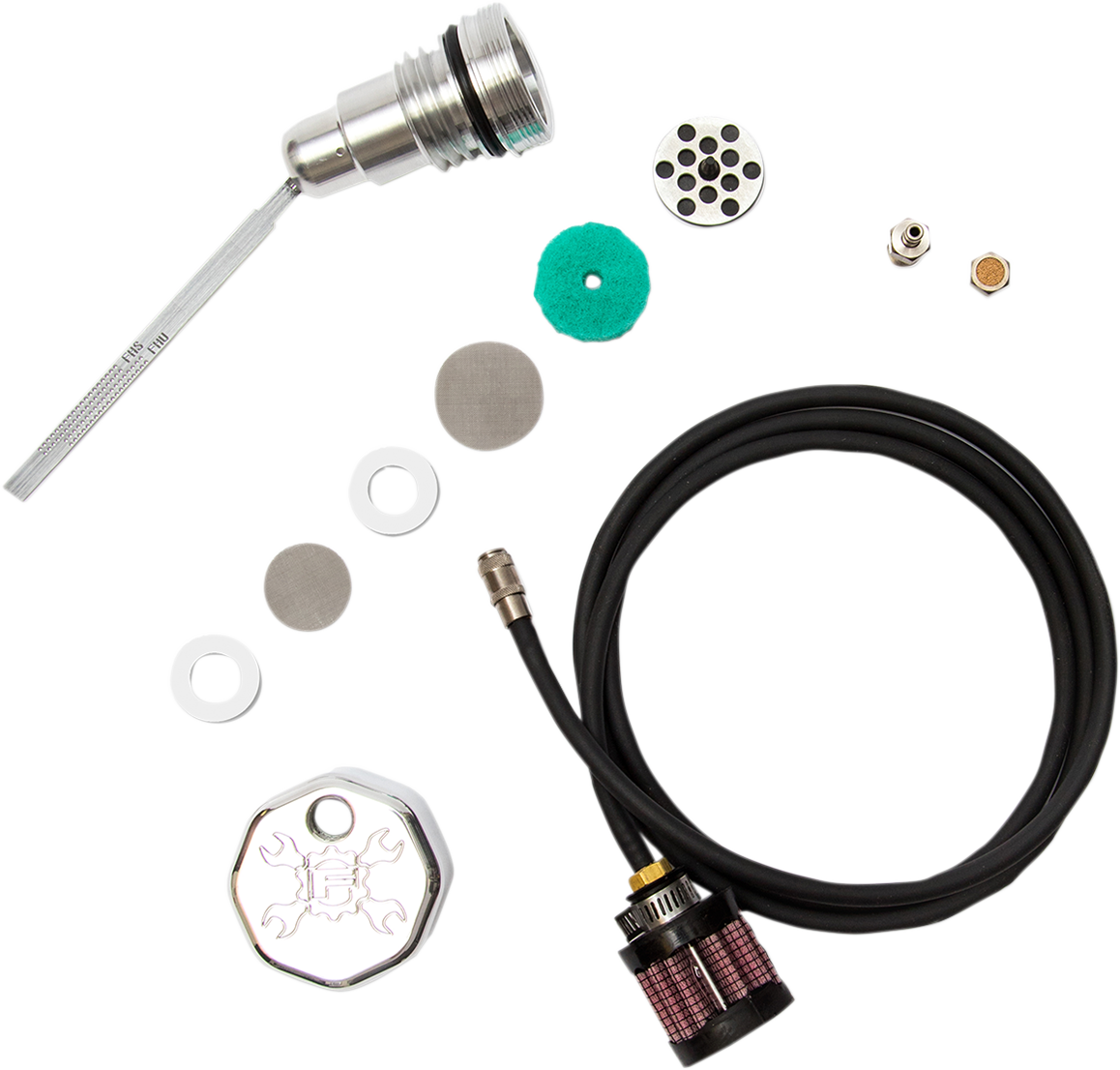 FEULING PARTS Vented Dipstick - Polished - '07-'16 Touring/Trike