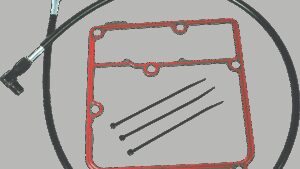 FEULING PARTS Oil Tank Breather Kit - Black - 99'-05' Dyna