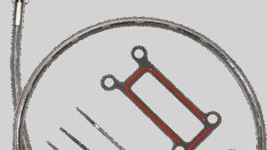 FEULING PARTS Oil Tank Breather Kit - Stainless - 99'-01' Touring