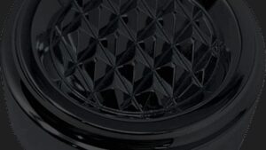 COVINGTONS Dipstick Cover - Diamondback - Black - Touring/Trike