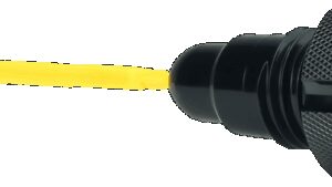 FIGURATI DESIGNS Oil Dipstick - Knurled - Black - '07-'16 Touring/Trike