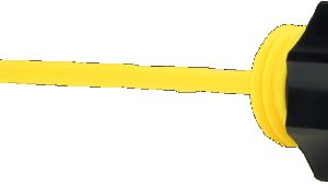 FIGURATI DESIGNS Oil Dipstick - Smooth - Black - M8 Touring/Trike