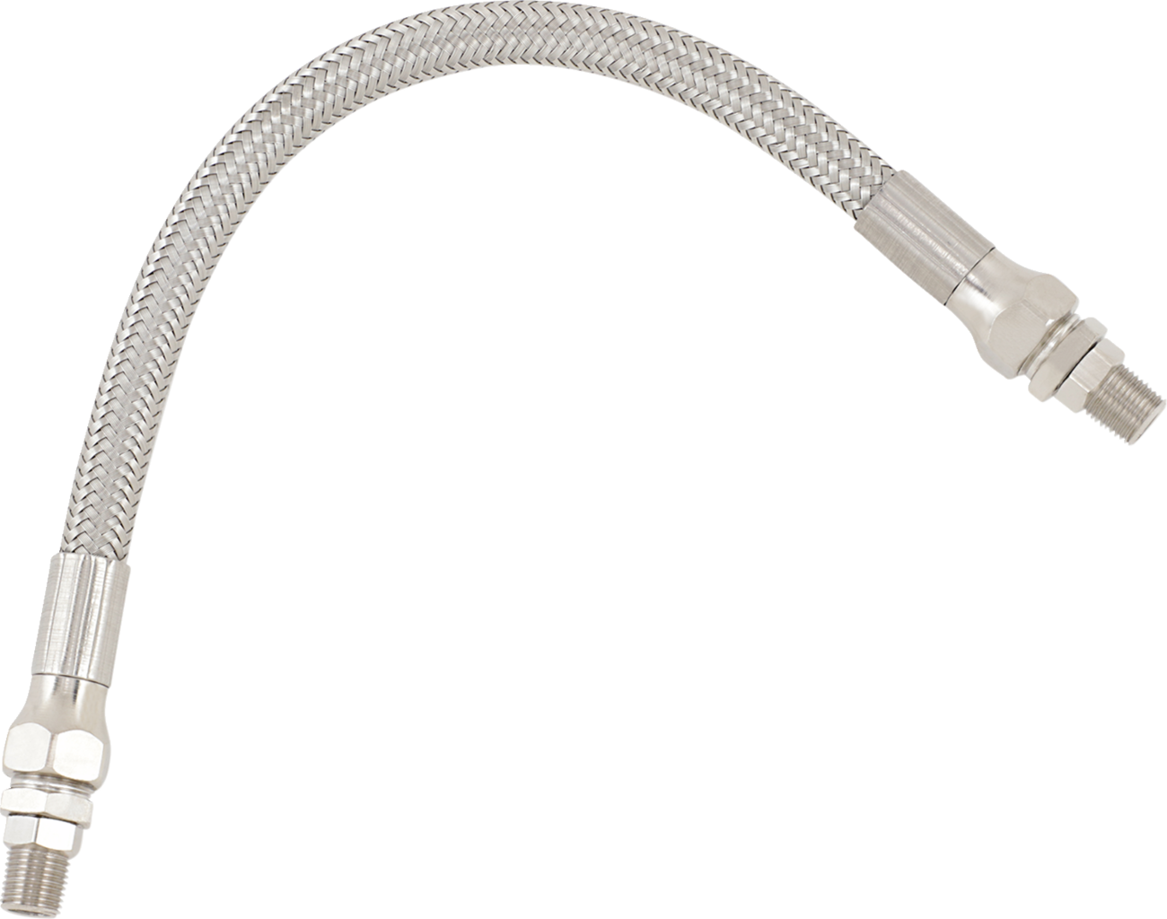 DRAG SPECIALTIES Universal Oil Line - Stainless Steel - 10"