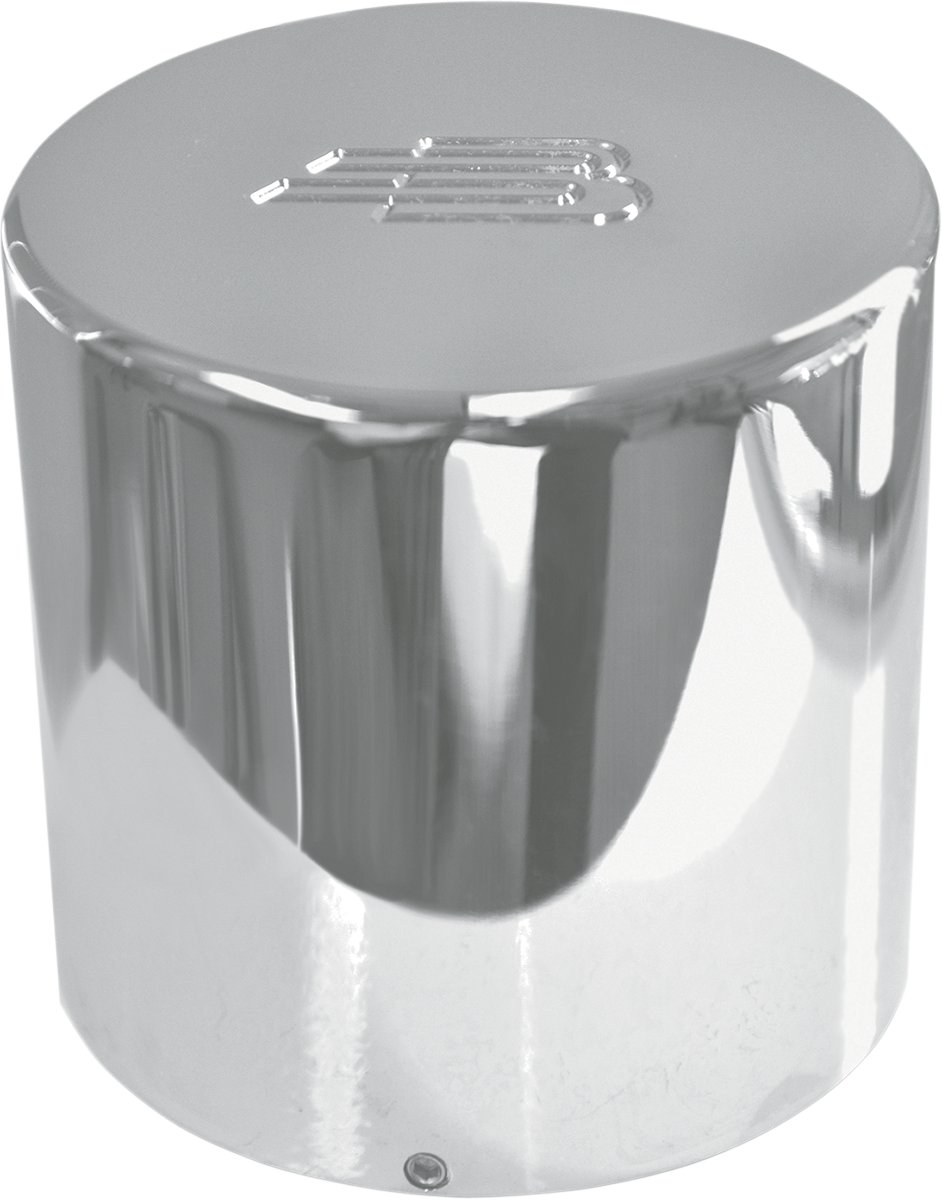 BARON Oil Filter Cover - Chrome - Yamaha