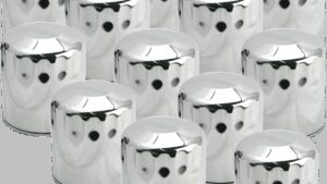 S&S CYCLE Oil Filters - Chrome - 12-Pack