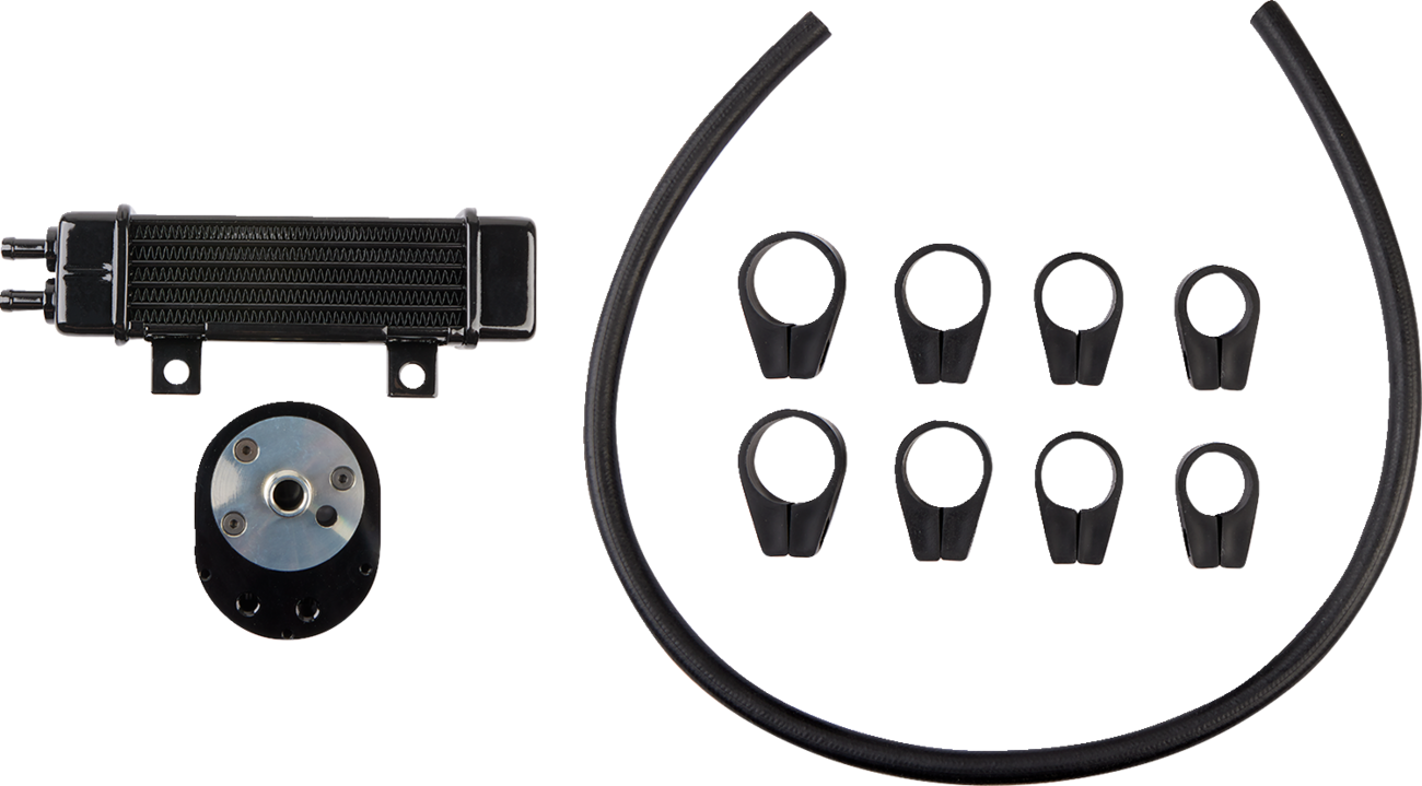 JAGG OIL COOLERS Oil Cooler Kit - Vertical - Slimline