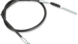 PARTS UNLIMITED Black Vinyl Brake Cable - Front - Honda