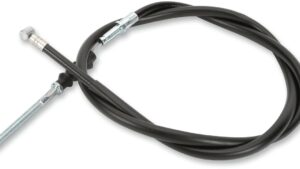 PARTS UNLIMITED Black Vinyl Brake Cable - Front - Honda