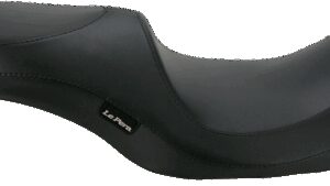 LE PERA Villain Seat - Smooth - Black - FLT '02-'07