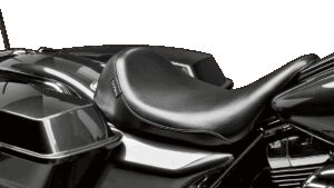 LE PERA Silhouette Solo Seat - Smooth - Black - FL '08-'23