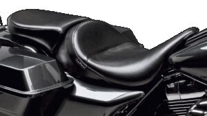 LE PERA Aviator Solo Seat - Smooth - Black - FL '08-'23