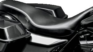 LE PERA Cobra Full-Length Seat - Smooth - Black - FL '08-'24