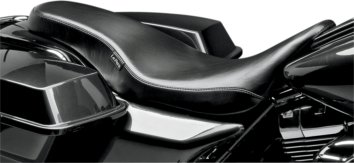 LE PERA Cobra Full-Length Seat - Smooth - Black - FL '08-'24