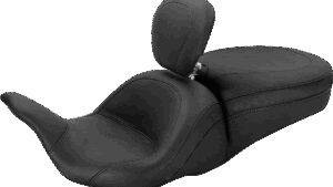 MUSTANG Lowdown Seat with Driver Backrest - Plain