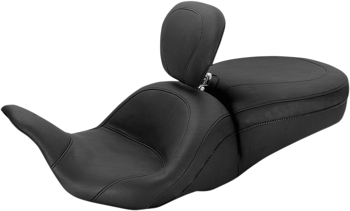 MUSTANG Lowdown Seat with Driver Backrest - Plain