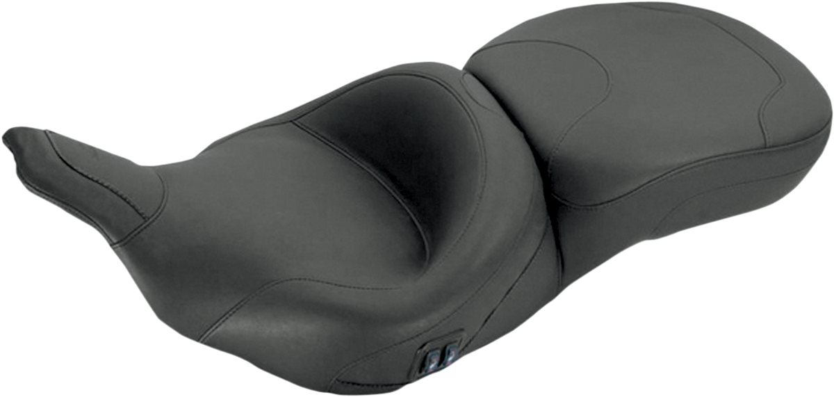 MUSTANG Heated Touring Seat - Plain - FL '97-'07