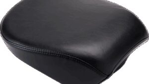 LE PERA Bare Bones Pillion Pad - Deluxe - Smooth - Black - FL '08-'23