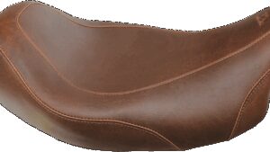 MUSTANG Seat - Wide Tripper™ Solo - without Backrest - Smooth - Brown