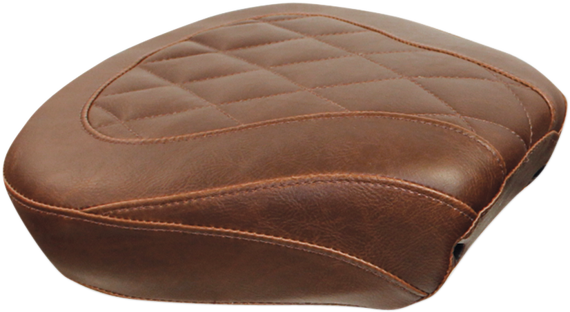 MUSTANG Wide Tripper Rear Seat - Brown - Diamond