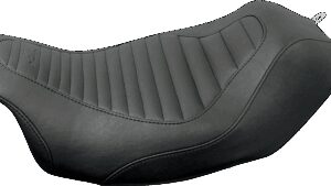 MUSTANG Seat - Tripper™ Solo - without Backrest - Tuck and Roll - Black - FL '08+