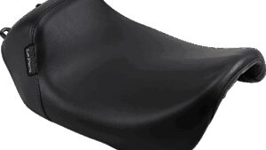 LE PERA Bare Bones Solo Seat - Smooth - Black - FL '08-'23