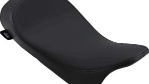 DRAG SPECIALTIES SEATS Low Solo Seat - Solar Leather - Smooth - FL '08-'23