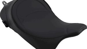 DRAG SPECIALTIES SEATS Solo Seat - Mild Stitched - Driver Backrest - FL '08-'23
