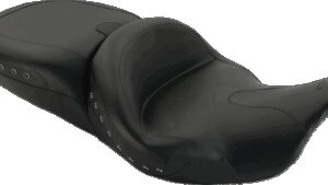 MUSTANG Summit Studded Black Seat - Backrest Receptacle