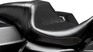 LE PERA Daytona Sport Seat - Smooth - Black - FL '08-'23