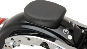 DRAG SPECIALTIES SEATS Low Profile Passenger Seat - Solo - Wide - FL '97-'20