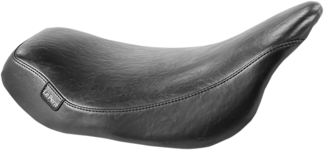 LE PERA Streaker Solo Seat - Smooth - Black - FL '08-'23