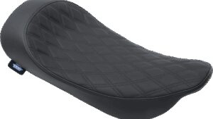 DRAG SPECIALTIES SEATS Low Solo Seat - Double Diamond - FLHR/FLHX '99-'07