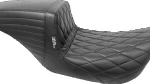 LE PERA Kickflip Daddy Long Legs Seat - Diamond - Black - FL '08-'23
