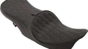 DRAG SPECIALTIES SEATS Low Forward Touring Seat - Double Diamond - FLHR/FLHX '97-'07