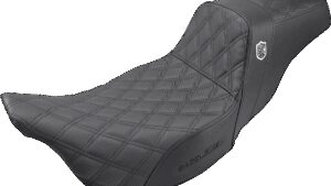 SADDLEMEN Pro Series SDC Performance Seat - w/o Backrest - Lattice Stitch - FL '08 -'23