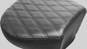 LE PERA Monterey Sport Pillion Pad - Double Diamond - Black - FL '08-'23
