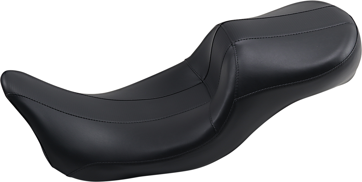 LE PERA Maverick Daddy Long Legs Seat - Black w/ HR Carbon Fiber Inlay - FL '08-'23