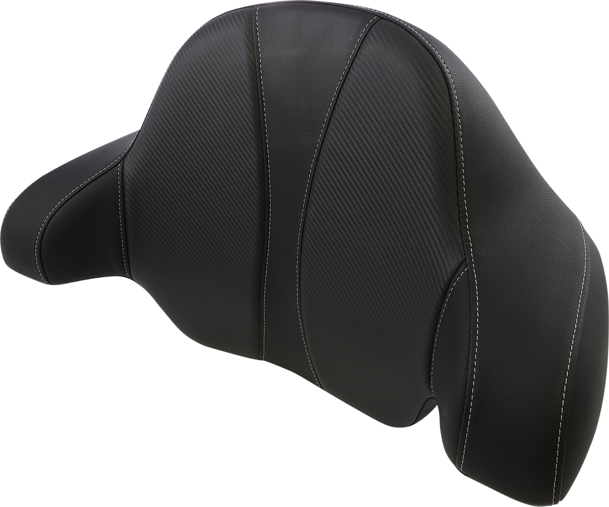 SADDLEMEN Tour-Pak® Backrest Pad - Dominator Seat - Black - FL '14-'23