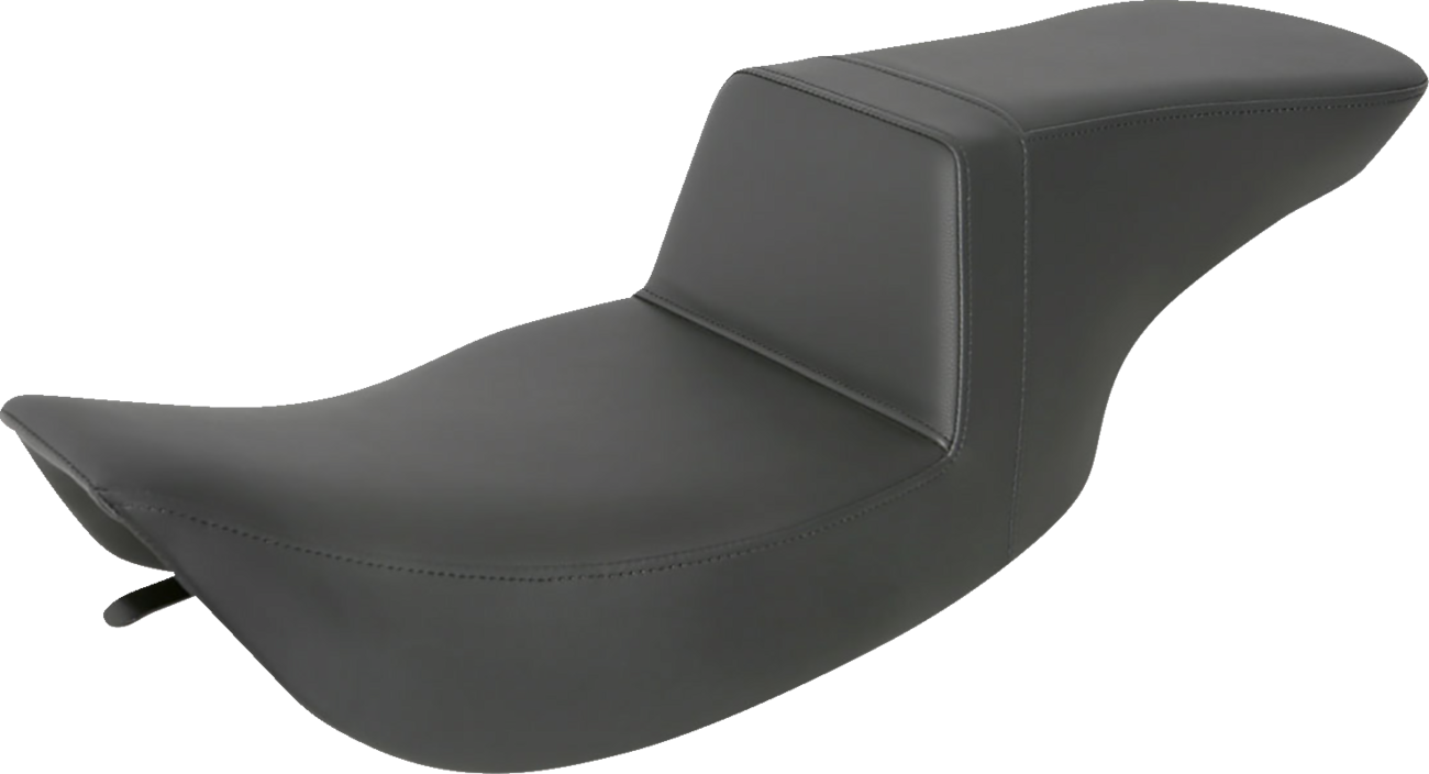 SADDLEMEN Tour Step-Up Seat - Smooth - Black - FL '97-'07