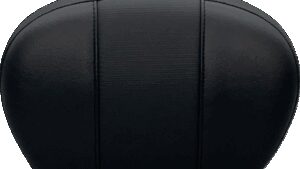 LE PERA Sissy Bar Pad - Large - GT 3/HR 3 Inlay - Dull Black