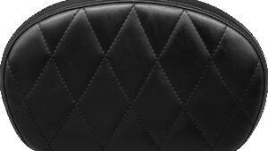 LE PERA Sissy Bar Pad - Medium - Diamond - Shiny Black
