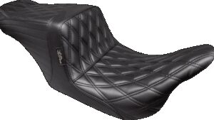 LE PERA Tailwhip Up Front Seat - Double Diamond - Black - FL '08-'23