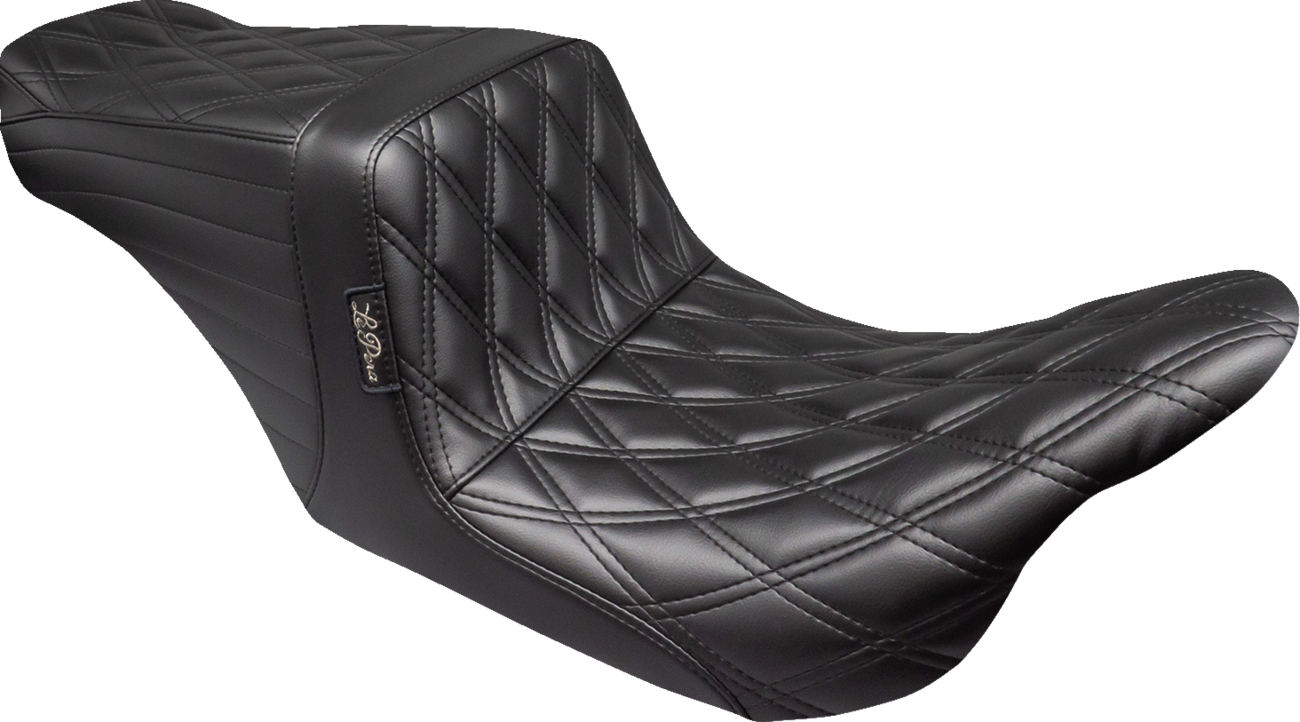 LE PERA Tailwhip Up Front Seat - Double Diamond - Black - FL '08-'23
