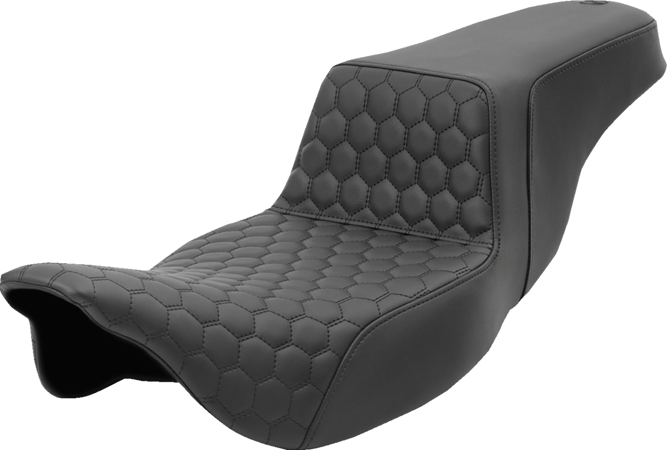 SADDLEMEN Step-Up Seat - Honeycomb - Extended Reach - FL '08-'24